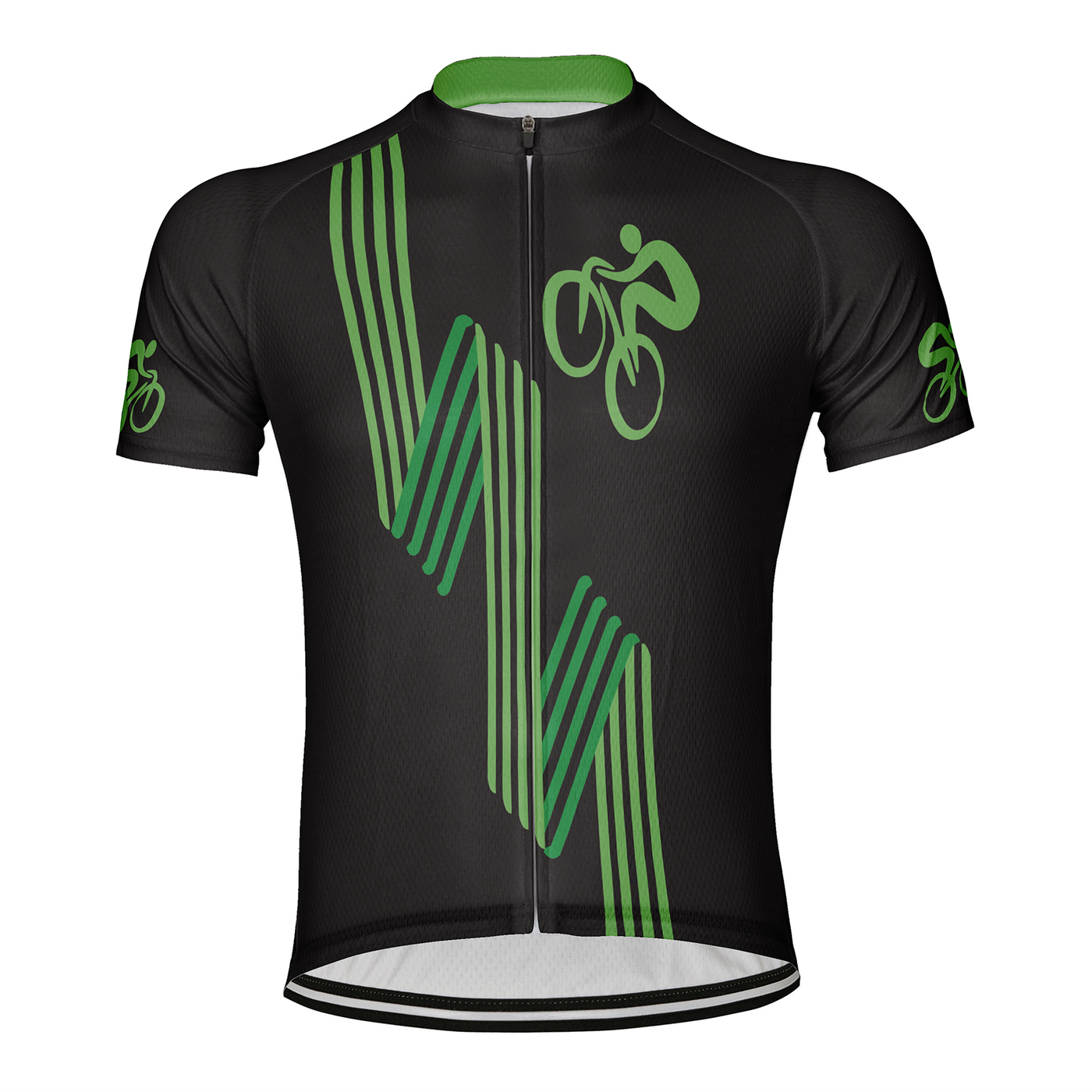 Customized Bike Lines Men's Cycling Jersey Short Sleeve