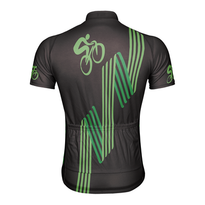 Customized Bike Lines Men's Cycling Jersey Short Sleeve