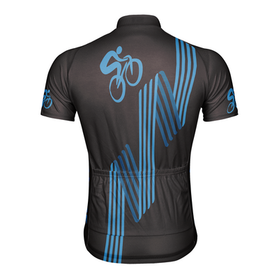 Customized Bike Lines Men's Cycling Jersey Short Sleeve