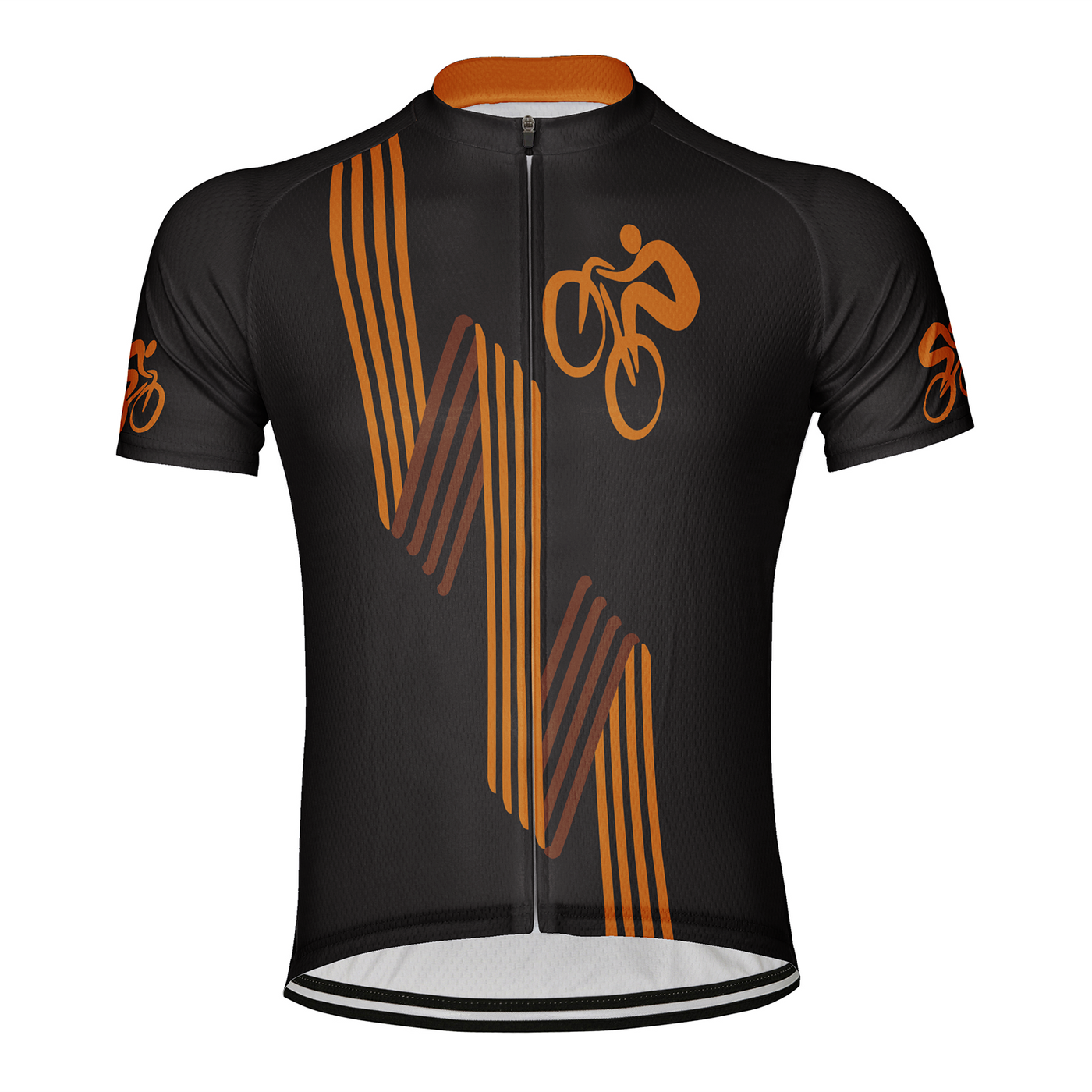 Customized Bike Lines Men's Cycling Jersey Short Sleeve