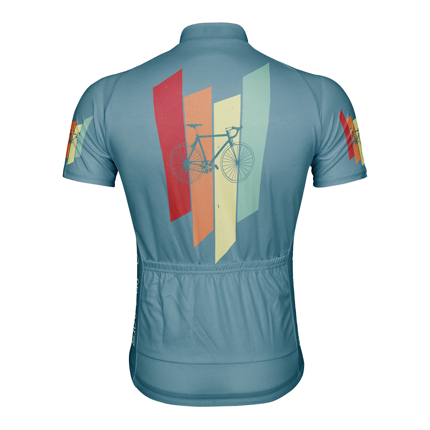 Customized Cycle Colors Men's Cycling Jersey Short Sleeve