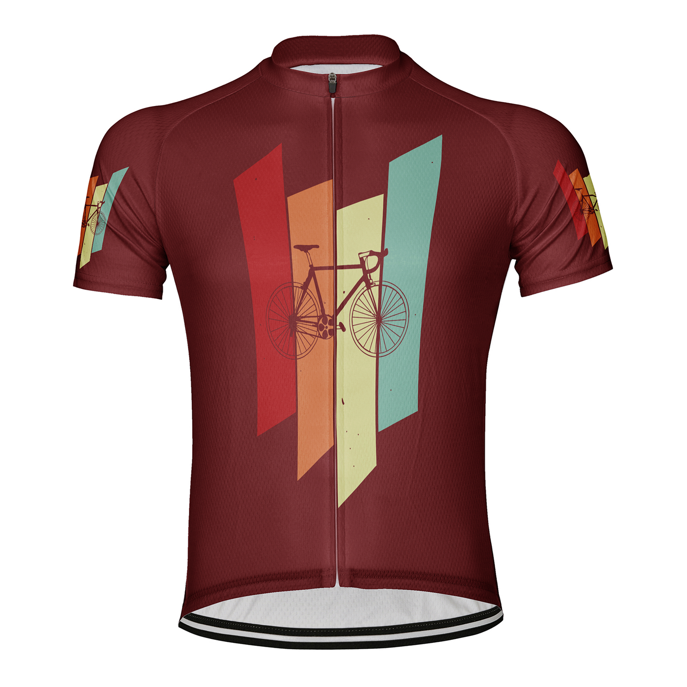 Customized Cycle Colors Men's Cycling Jersey Short Sleeve