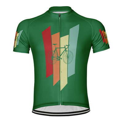 Customized Cycle Colors Men's Cycling Jersey Short Sleeve