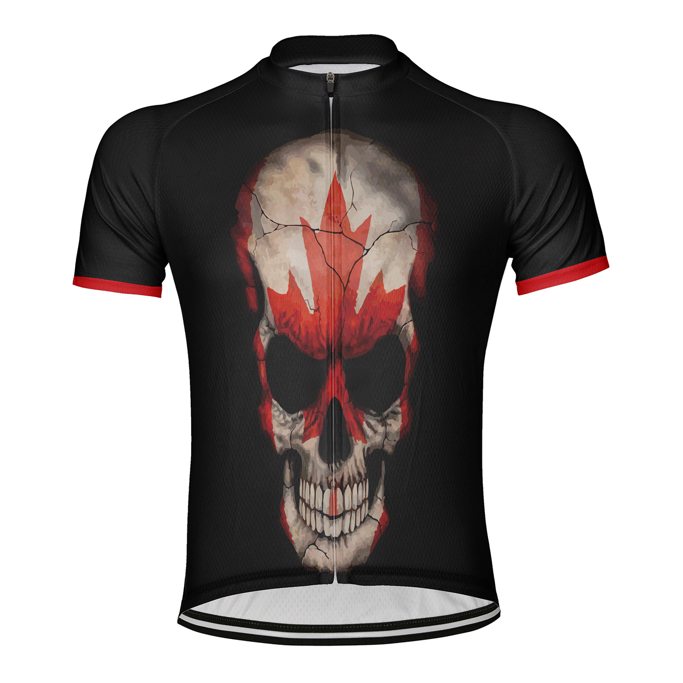 Customized Canada Men's Cycling Jersey Short Sleeve