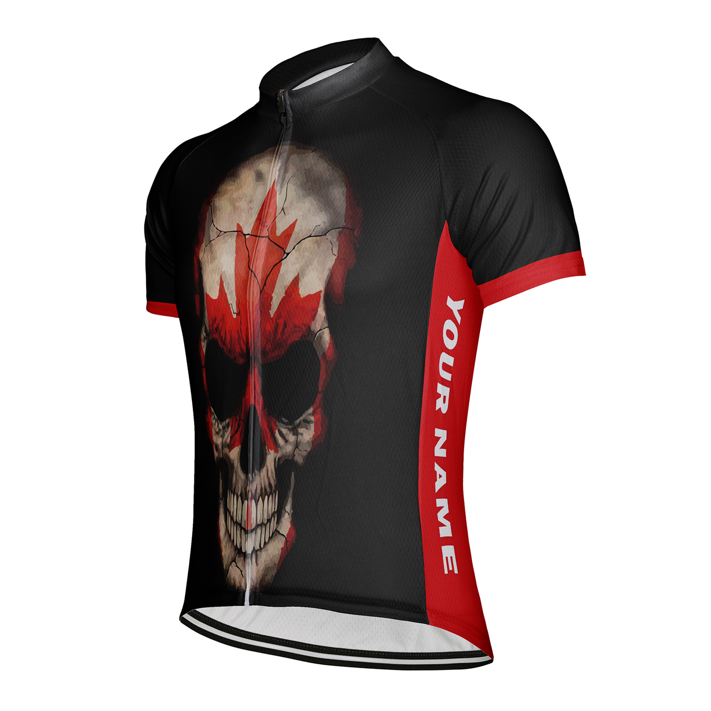 Customized Canada Men's Cycling Jersey Short Sleeve
