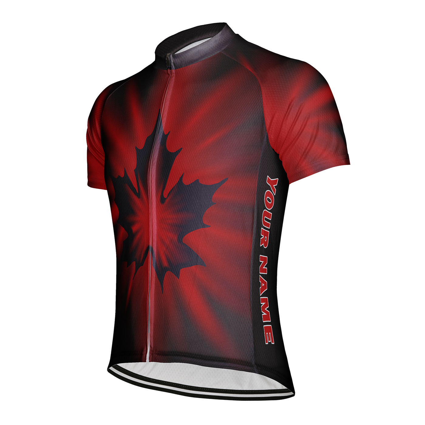 Customized Canada Men's Cycling Jersey Short Sleeve