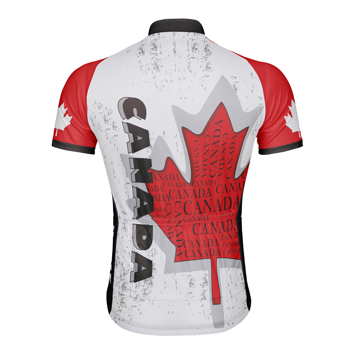 Customized Canada Men's Cycling Jersey Short Sleeve