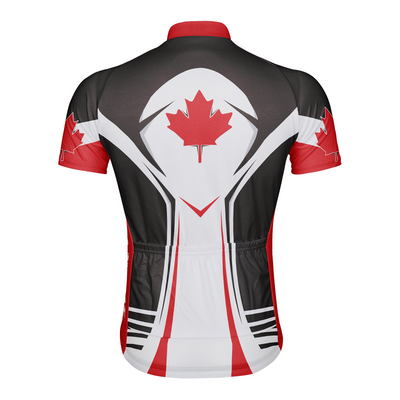 Customized Canada Men's Cycling Jersey Short Sleeve