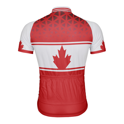 Customized Canada Men's Cycling Jersey Short Sleeve