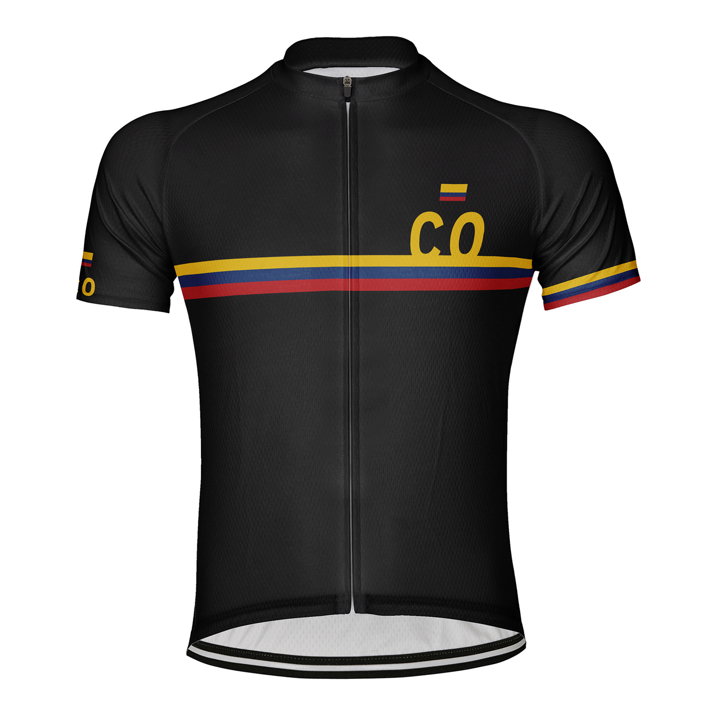 Customized Colombia Men's Cycling Jersey Short Sleeve