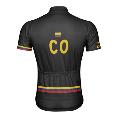 Customized Colombia Men's Cycling Jersey Short Sleeve