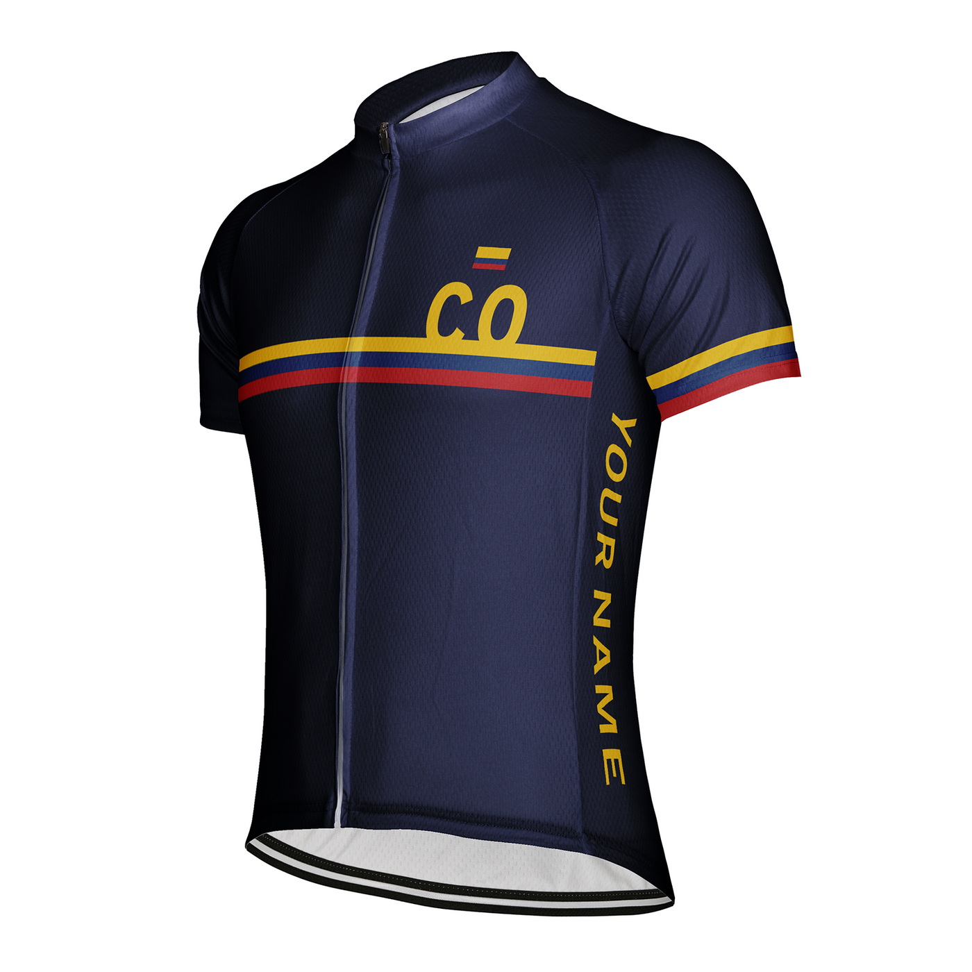 Customized Colombia Men's Cycling Jersey Short Sleeve