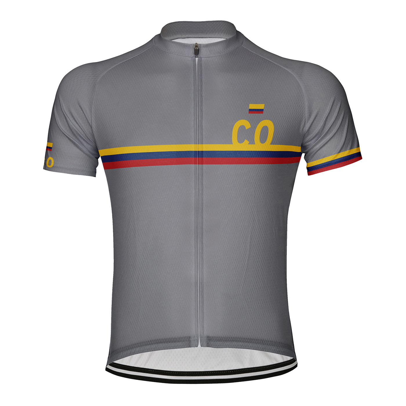 Customized Colombia Men's Cycling Jersey Short Sleeve