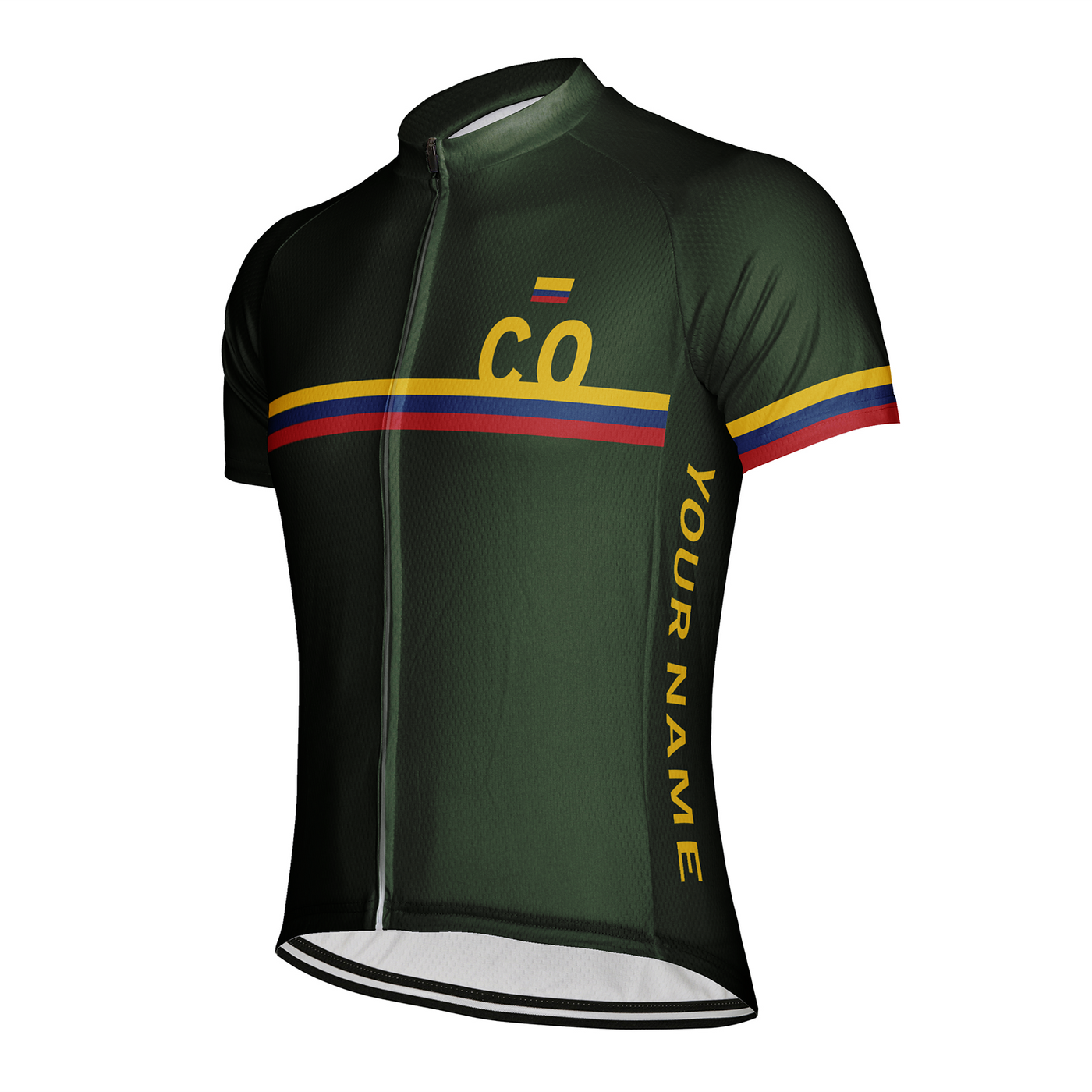 Customized Colombia Men's Cycling Jersey Short Sleeve