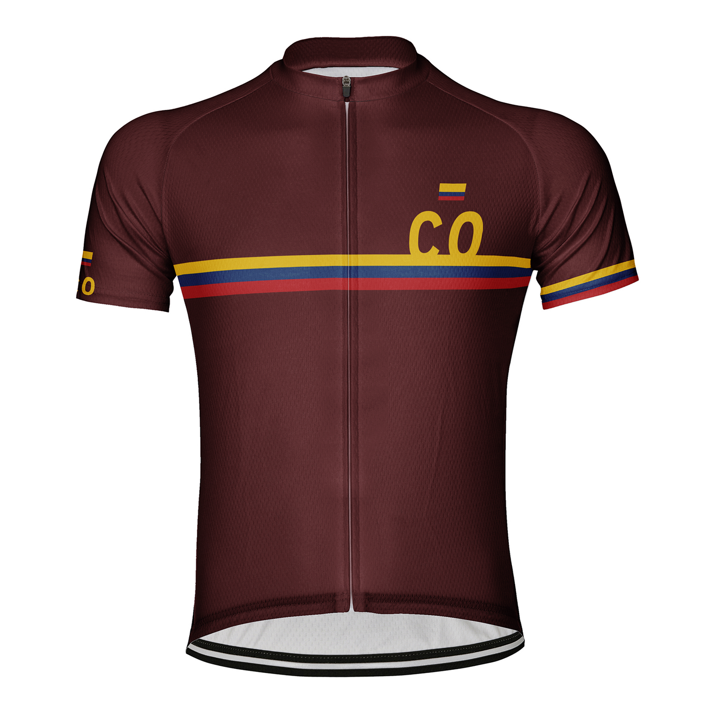 Customized Colombia Men's Cycling Jersey Short Sleeve