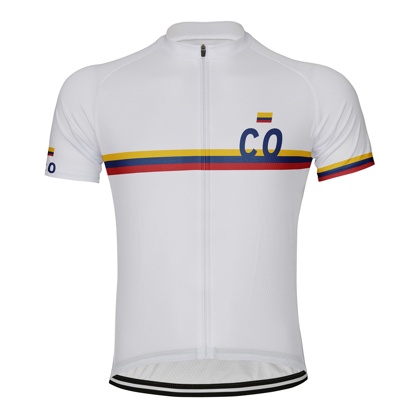 Customized Colombia Men's Cycling Jersey Short Sleeve
