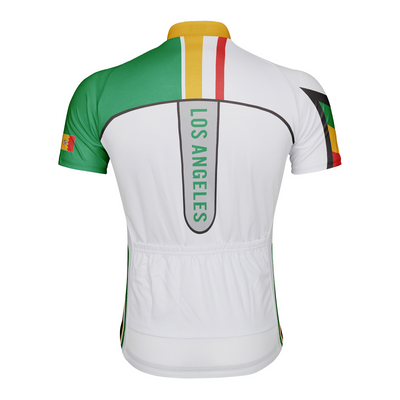 Customized Los Angeles Men's Cycling Jersey Short Sleeve