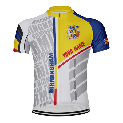 Customized Birmingham Men's Cycling Jersey Short Sleeve