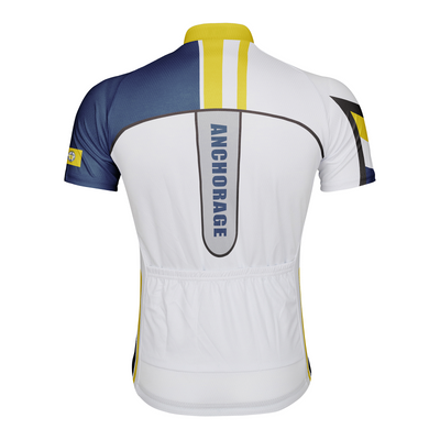 Customized Anchorage Men's Cycling Jersey Short Sleeve