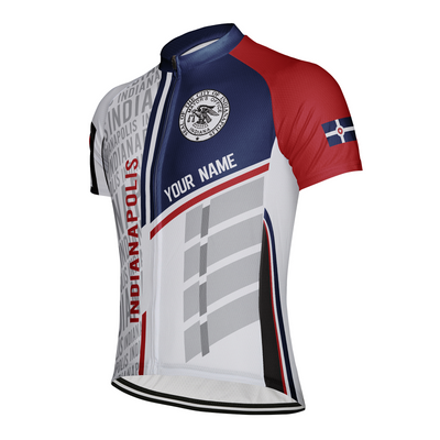 Customized Indianapolis Men's Cycling Jersey Short Sleeve