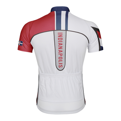 Customized Indianapolis Men's Cycling Jersey Short Sleeve