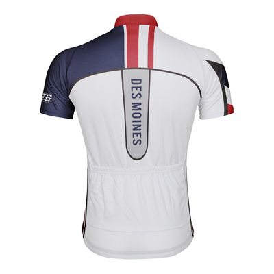 Customized Des Moines Men's Cycling Jersey Short Sleeve