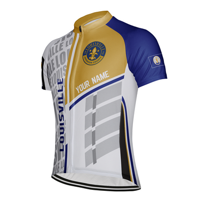 Customized Louisville Men's Cycling Jersey Short Sleeve