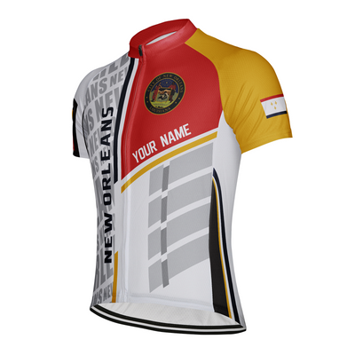 Customized New Orleans Men's Cycling Jersey Short Sleeve