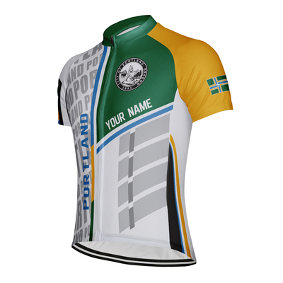 Customized Portland Men's Cycling Jersey Short Sleeve