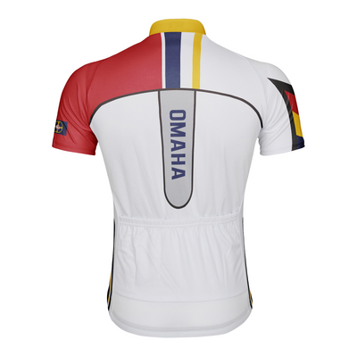 Customized Omaha Men's Cycling Jersey Short Sleeve