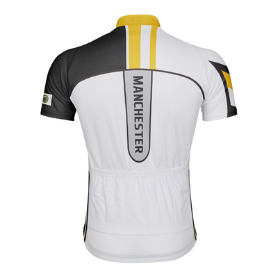 Customized Manchester Men's Cycling Jersey Short Sleeve