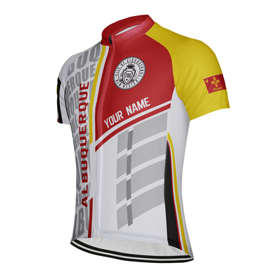 Customized Albuquerque Men's Cycling Jersey Short Sleeve