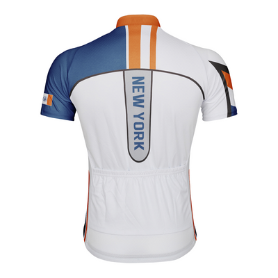 Customized New York Men's Cycling Jersey Short Sleeve