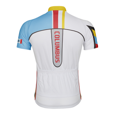 Customized Columbus Men's Cycling Jersey Short Sleeve
