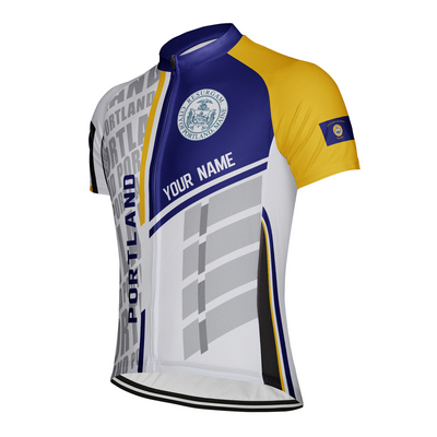 Customized Portland Men's Cycling Jersey Short Sleeve