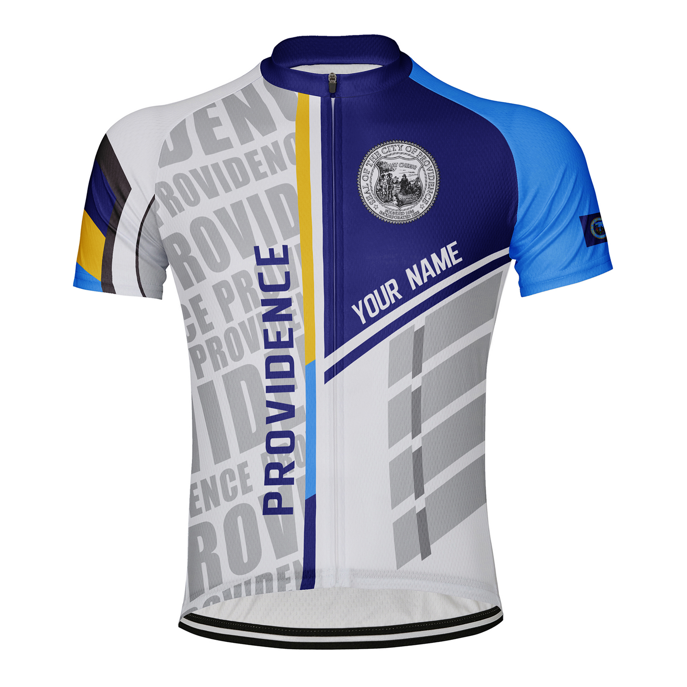 Customized Providence Men's Cycling Jersey Short Sleeve