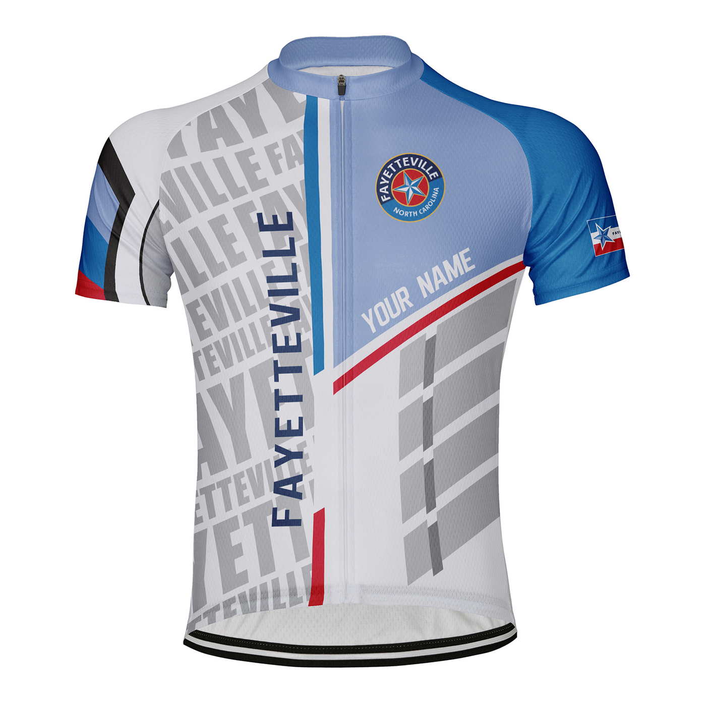 Customized Fayetteville Men's Cycling Jersey Short Sleeve