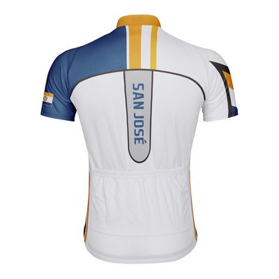 Customized San José Men's Cycling Jersey Short Sleeve