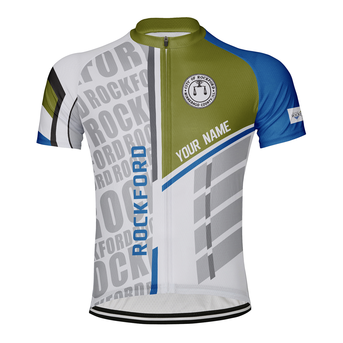 Customized Rockford Men's Cycling Jersey Short Sleeve