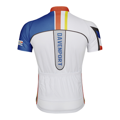 Customized Davenport Men's Cycling Jersey Short Sleeve