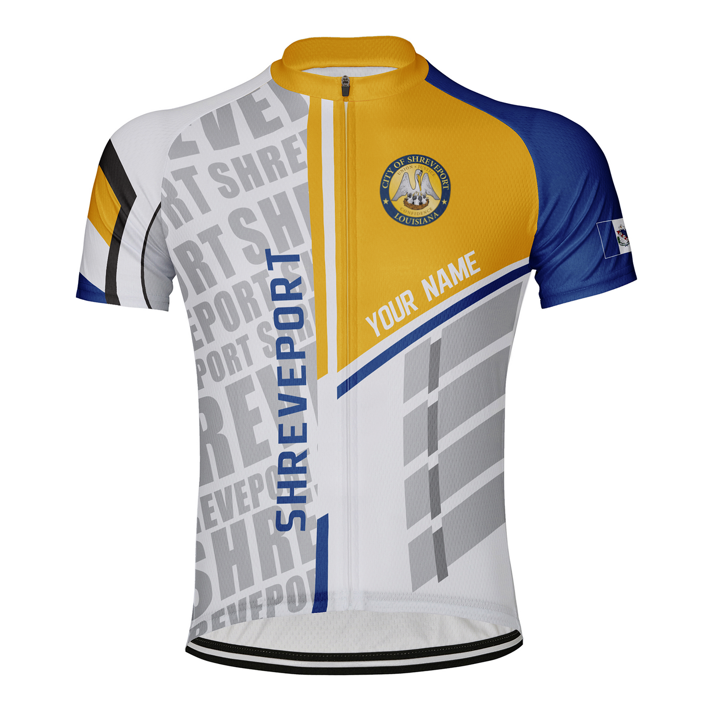 Customized Shreveport Men's Cycling Jersey Short Sleeve