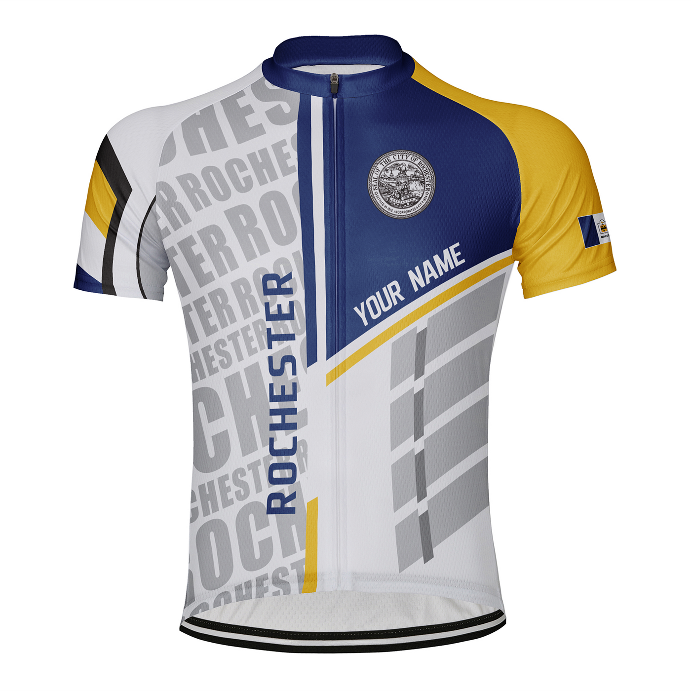 Customized Rochester Men's Cycling Jersey Short Sleeve