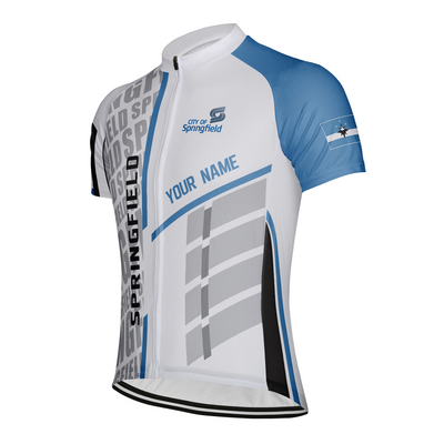 Customized Springfield Men's Cycling Jersey Short Sleeve
