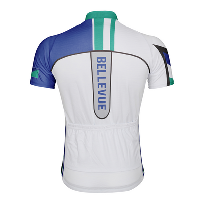 Customized Bellevue Men's Cycling Jersey Short Sleeve