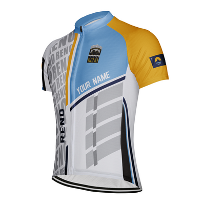 Customized Reno Men's Cycling Jersey Short Sleeve