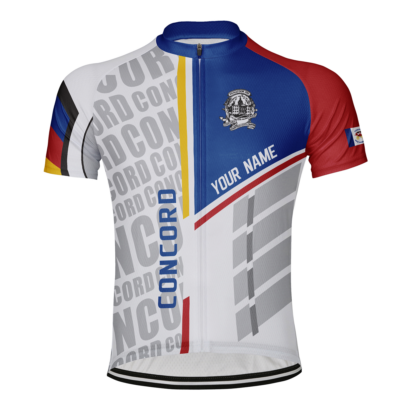 Customized Concord Men's Cycling Jersey Short Sleeve