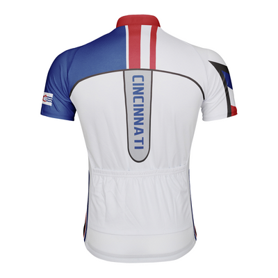 Customized Cincinnati Men's Cycling Jersey Short Sleeve