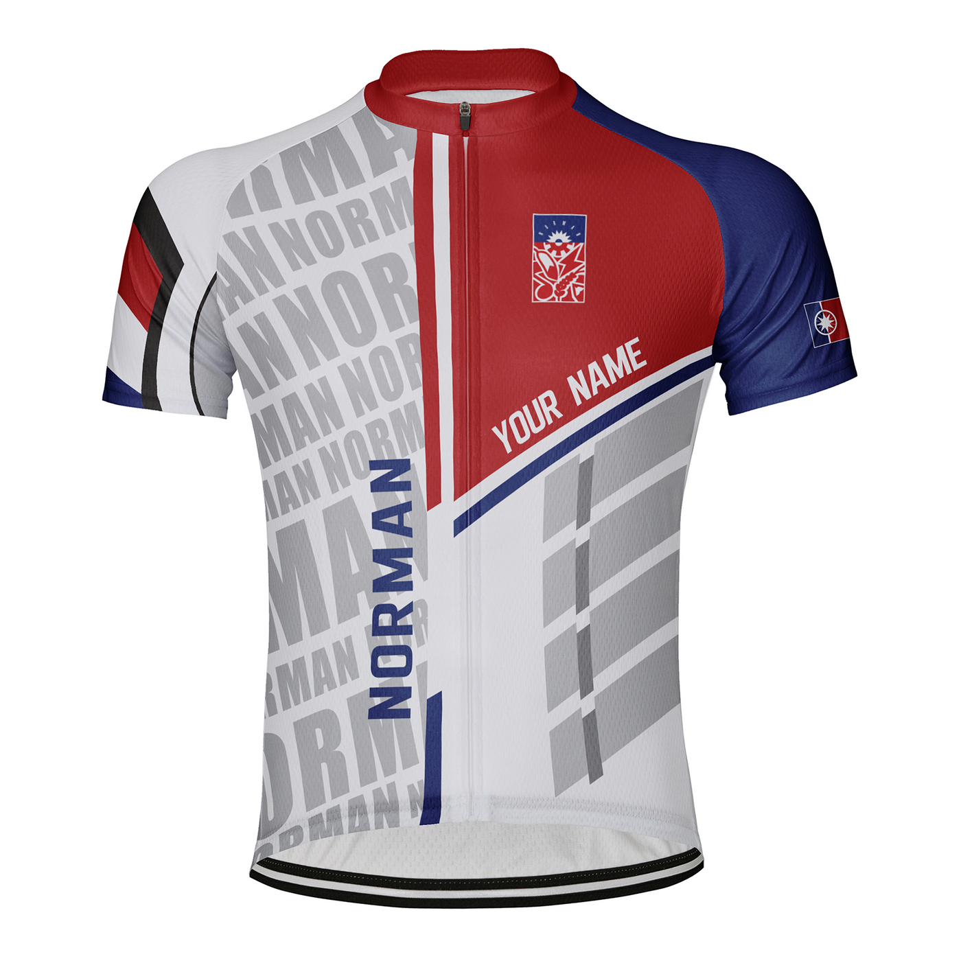 Customized Norman Men's Cycling Jersey Short Sleeve