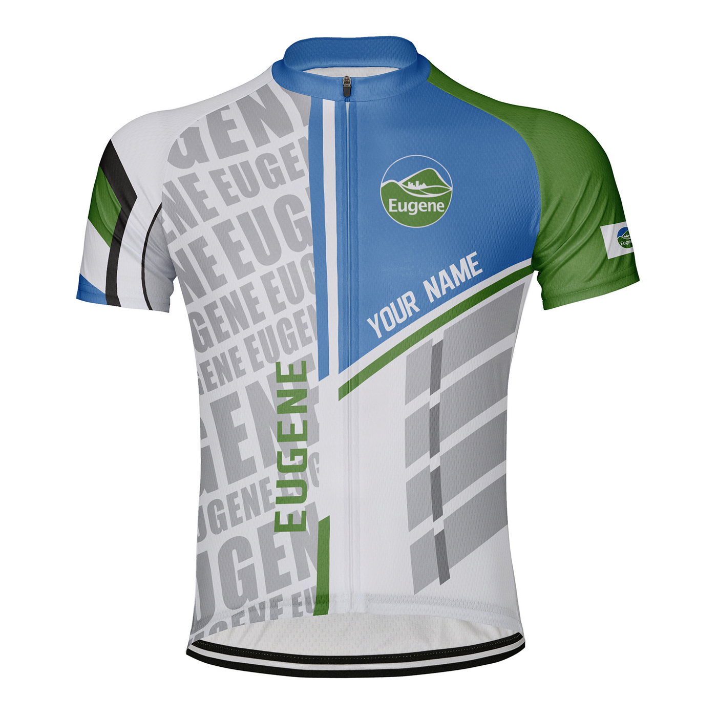 Customized Eugene Men's Cycling Jersey Short Sleeve
