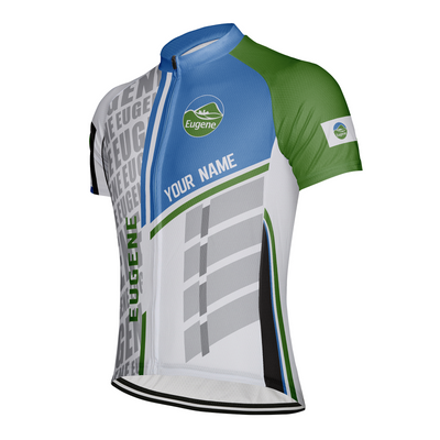 Customized Eugene Men's Cycling Jersey Short Sleeve